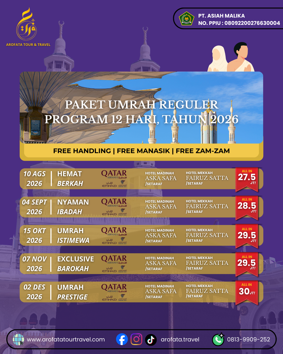 Paket Umrah 2026